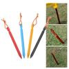 10Pcs Canopys Stake Aluminiums Alloys Tent Peg Yard Lawn Peg Outdoor Camping Stake for Fixings Tent Tarps Awnings Pad