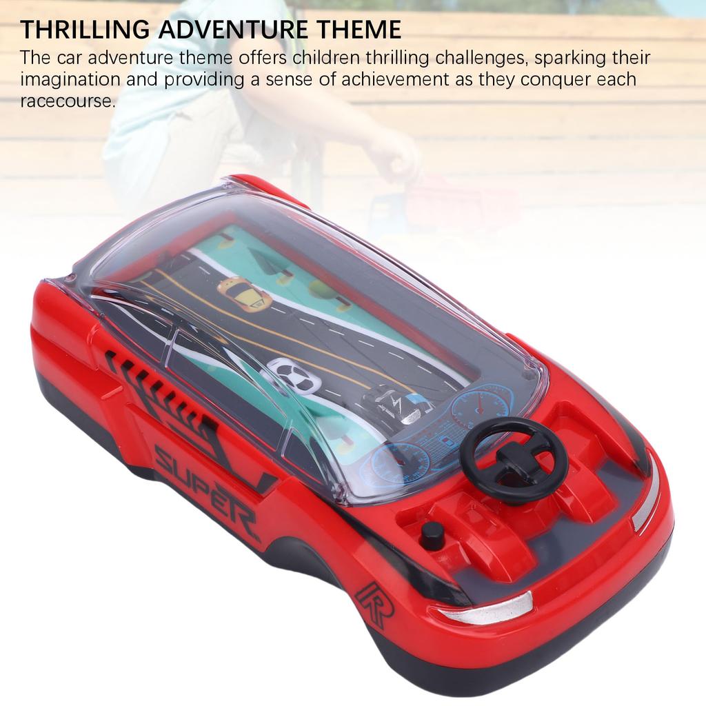 Handheld Car Steering Wheel Toy Racing Adventure Car Steering Wheel for Toddlers Two Player Interactive