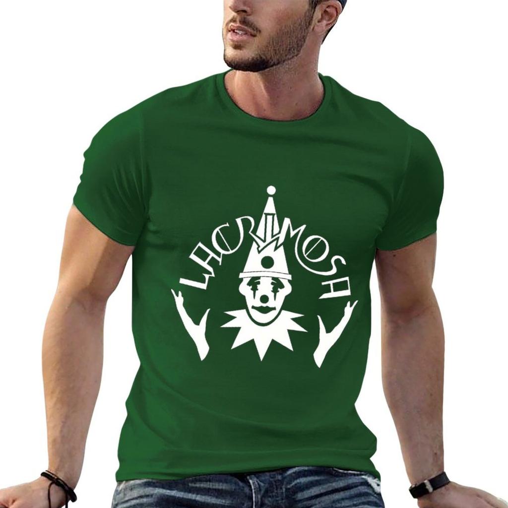 Lacrimosa Clown \t T-Shirt Boys Whites Designer Shirts Cotton Graphic Tees Mens White T Shirts