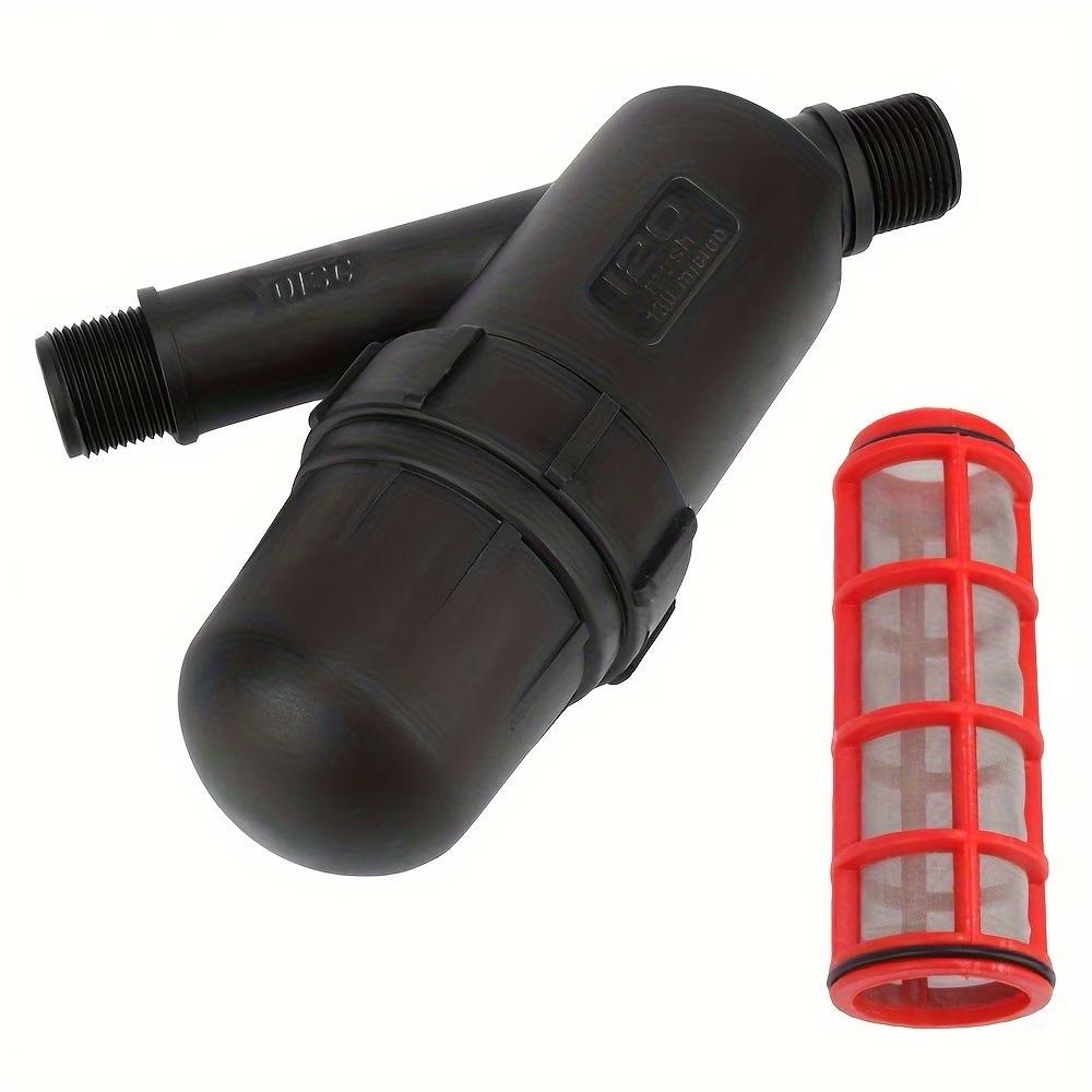 1pc Outdoor Plastic Water Filter Compatible Heavy-Duty Mesh Irrigation Water Purification System For Drip Irrigation Systems