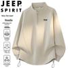 JEEP SPIRIT Men's Loose Fit Pullover Sweatshirt
