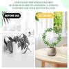 Weather-resistant Acrylic Plant Bracket Transparent Plants Growth Stand  Indoor Plants