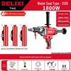 DELIXI High-Power Dual-Use Water Diamond Core Drill for Handheld and Desktop Drilling