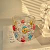 Creative Color Bead Cup Light Luxury Ins Wind Color Dot Juice Cup Milk Cup Coffee Cup Glass Cup