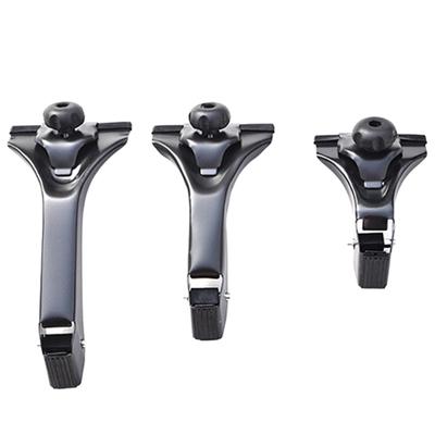 Abrazaderas Universales para Canalón de Lluvia para Baca de Coche Fácil Instalación Con Material de Aleación de Aluminio Tamaños de 18CM 22CM 27CM