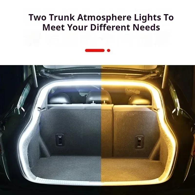Rear Trunk LED Light Bar Strips Trunk Interior Decorative Lamp Strip Fit for Kia Ceed Cee'd XCeed Auto Interior Accessories