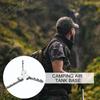 Camping Canister Stand Camp Stove Stand Stable Air Tank Base With Tripod Design For Hiking Outdoor Grilling And BBQ Activities