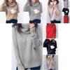 Elegant Women Winter Warm Turtleneck Sweater Pullover Perfect For Cold Days