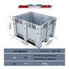 Industrial Heavy-Duty Plastic Pallet Box
