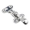 Schließfach Boots Tür Riegel Schloss Anti-Klappern Einfache Installation Halteklammer Marinequalität Teile Ersatz 110*50mm Silber