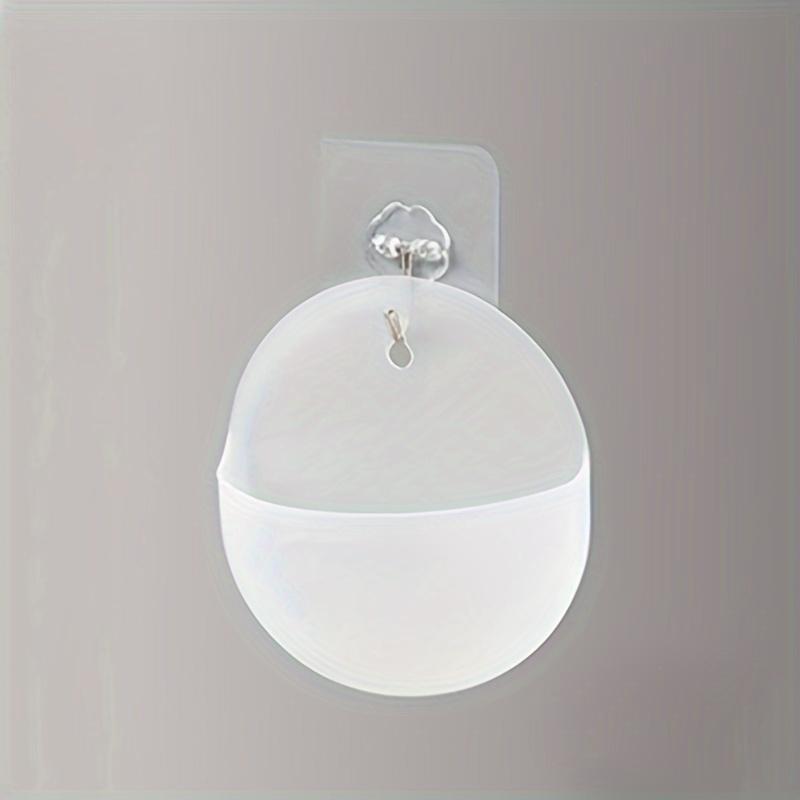 Modern Indoor & Outdoor Round Wall Planters Plastic Bonsai Wall-Hanging Flower Pots, Plant Stand Wall-Mounted Plant Holders