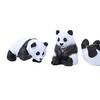 4 Pcs Mini Panda Figurine Cute Tiny Panda Statue Miniature Pandas