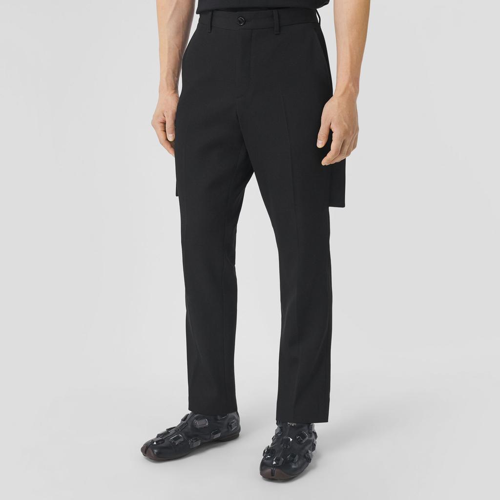 Burberry Casual Pants Men's Black 80454061