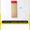 Oeny Disposable Colorful BBQ Bamboo Skewers