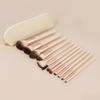 Hot-selling 12 Makeup Brushes Soft Bristles Eyeshadow Highlight Grooming Highlight Loose Powder Brush Foundation Brush Beauty Tools