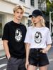 Unisex T-shirt Retro Barbershop Print Casual Soft Comfy Daily Top