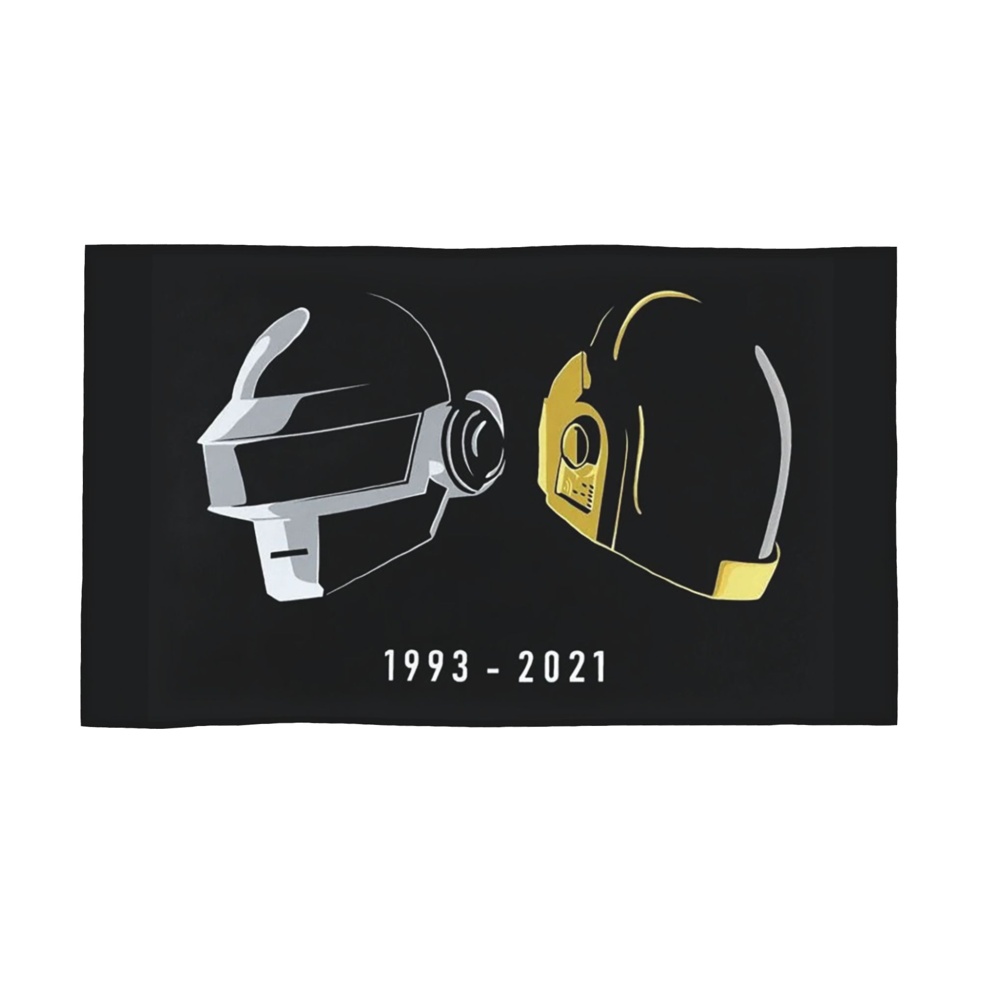 

Daft Punk Electronic Music Band Tribute Helmet Art Soft Face Towel Quick Dry Pool Bath Cotton Towels Breathable W40*H60(CM)
