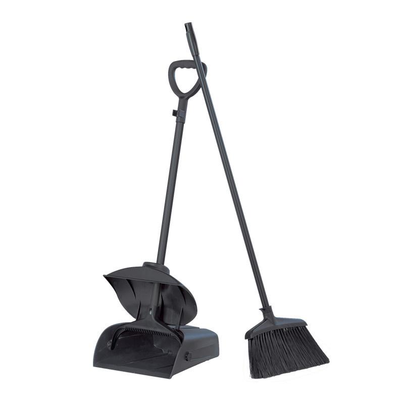Baiyun Adjustable Windproof Broom & Dustpan Set for Commercial Use