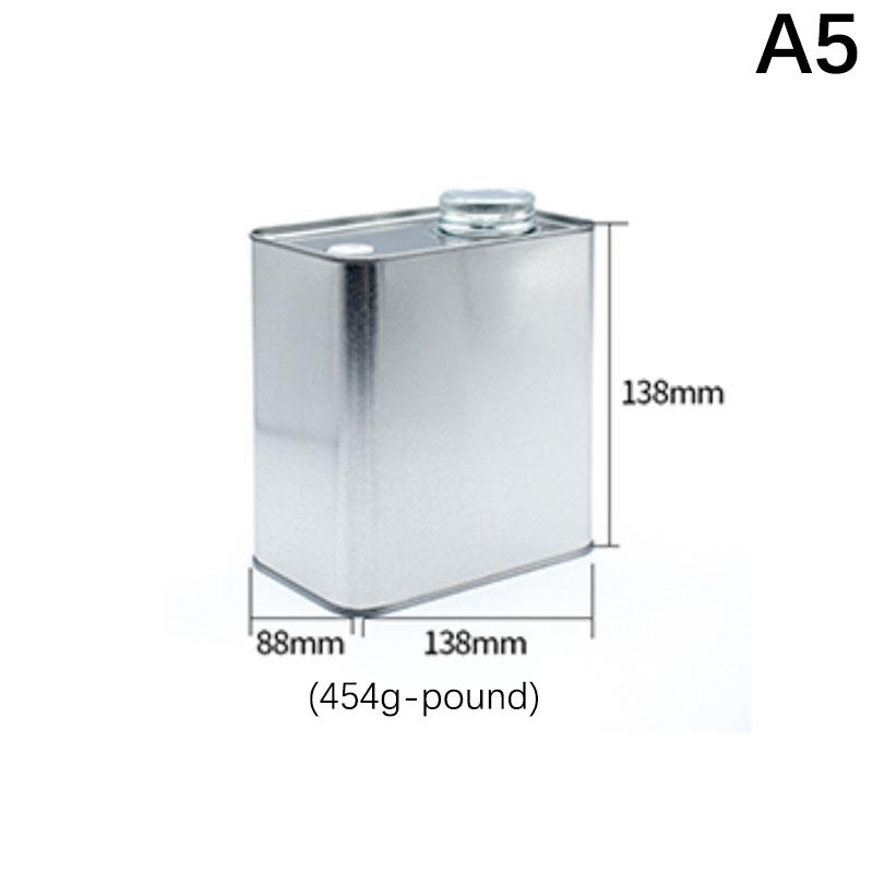 

Кофейные зерна герметичные банки на открытом воздухе походные жестяные коробки пищевая упаковка хранение свежесть дышащие железные банки A5