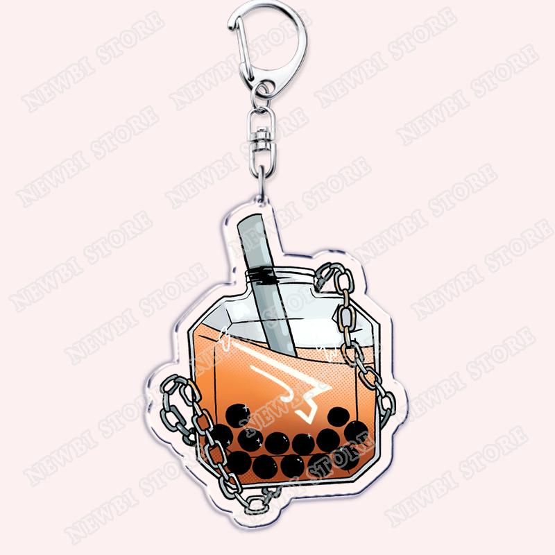 Hot Game Keychains for Accessories Bag FFXIV Samurai Red Black Mage Summoner Gunbreaker Dancer Keyrings Machinist Fans Gifts
