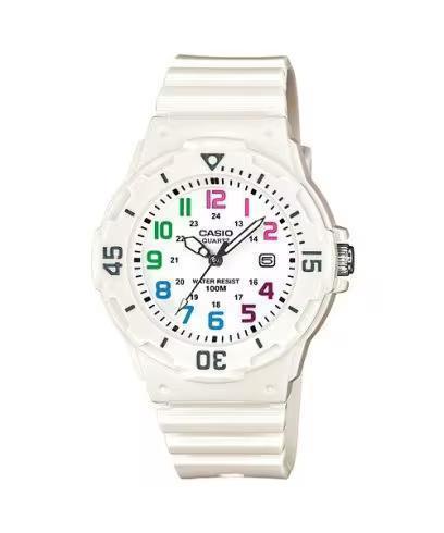 

[USED] CASIO Women s White Watch, 10 ATM Water Resistant
