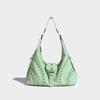 2024 Summer New Niche Retro Hot Girl Distressed Rivet Commuter Versatile Single-Shoulder Crossbody Underarm Bag New Model