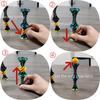 3D Printing Spiral Through the Toy Three-dimensional Can Be Catapulted Decompression Toys Novelty Office Furnishings Children's Toys