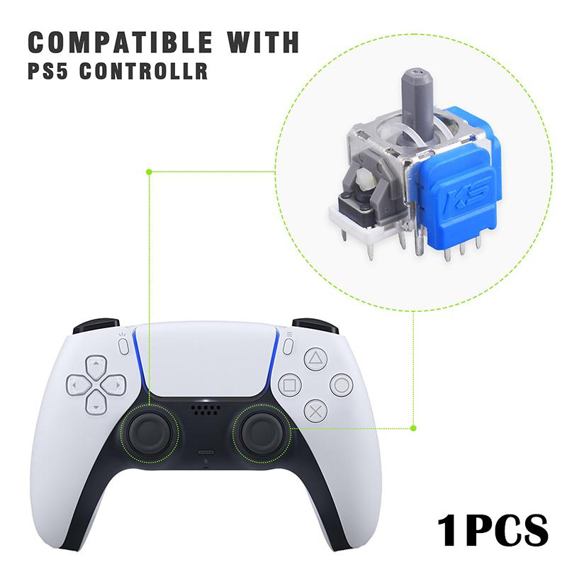 Replacement 3D Analog Hall Effect Joystick For Playstation 5 Game Controller Thumbstick Repair Parts For Ps5/Ps4/Xbox/Switch Pro