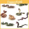 Snake Model Plastic Toy Reptile Decor Static Models For Gift And Collection