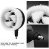 White Drill Scrub Brush Car Pressure Washer Rotating Brush With Soft Surface For Cleaning Painted Vehicles Boats Flat Window Glass Stucco, Power Tool