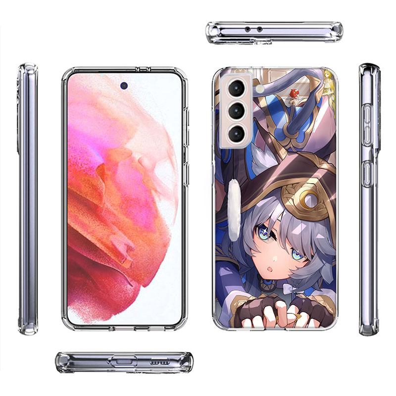 Honkai Star Rail Cipher Phone Case For Samsung Galaxy S25 Edge S24 S23 FE S21 S20 S10 Plus S22 S26 Ultra Cover Clear Cases TPU C