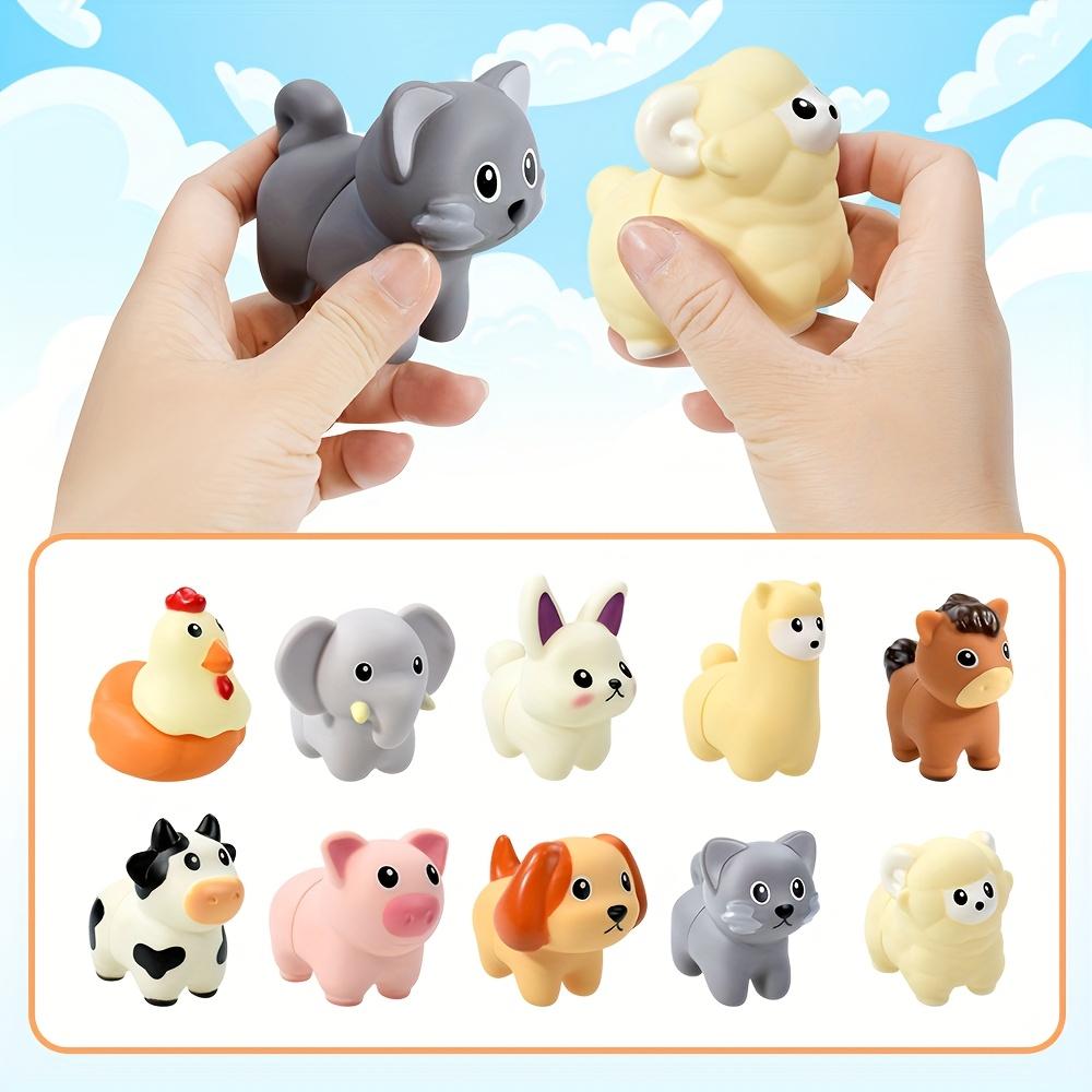 Farm Animal Matching Toy Learning Soft Toys Animals Matching Youngsters Aged 3 Animal Cognition Fine Motor Skills Toy