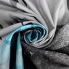 Zen Spa Shower Curtain Grey Bamboo Stone With Teal Water Lily In Water Bathroom Shower Curtain Teal And Gray Bathroom Curtain
