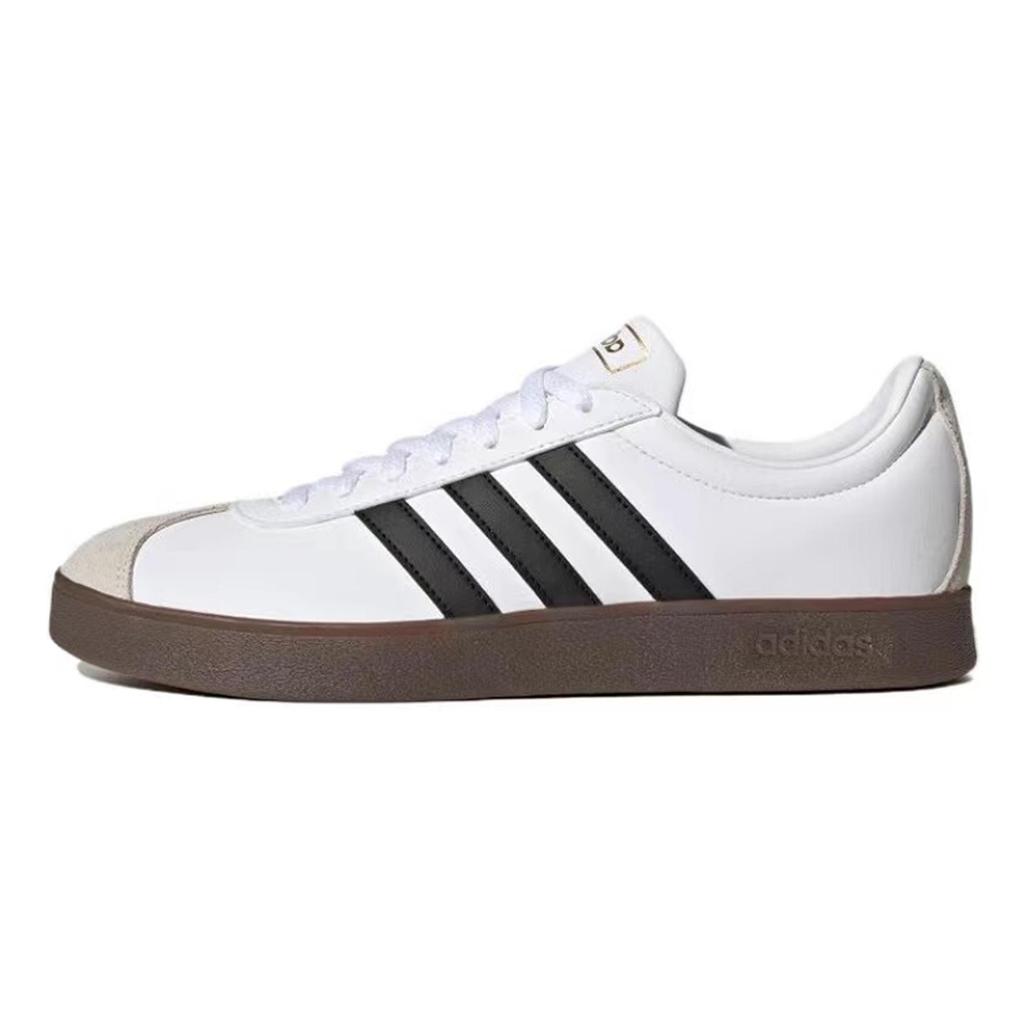 adidas VL COURT 2.0 Niedrige Skateboard-Schuhe Unisex Silber ID6015(Team119-)