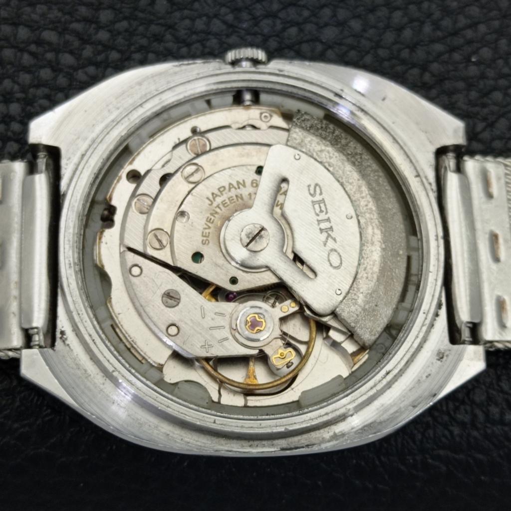 AUTOMATIC VINTAGE SEIKO 5 JAPAN 6309A MENS BROWN COLOR DIAL WATCH a701257-5 R206a-a701257