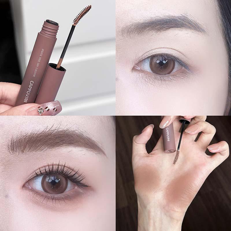 CAPPUVINI Fog Wild Eyebrow Tint: Non-smudging, Natural, 3D Color, Budget-Friendly Makeup