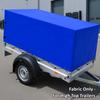 1PC Trailer Cover 210*114*90cm 420D Utility Trailer Cover Waterproof Windproof Heavy Duty Black Dump Trailer Covers Home Parts
