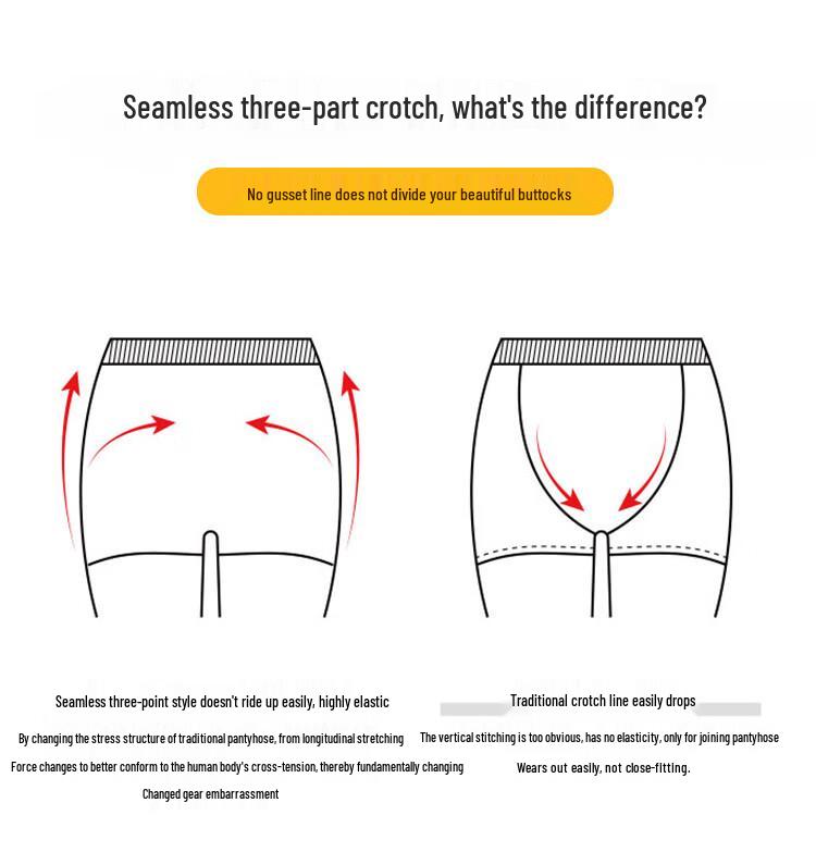 Avandi Double-Layer Bare Leg Effect Pantyhose