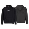 Mens Hooded Sweatshirt Loose Fit Letter Print Casual Streetwear