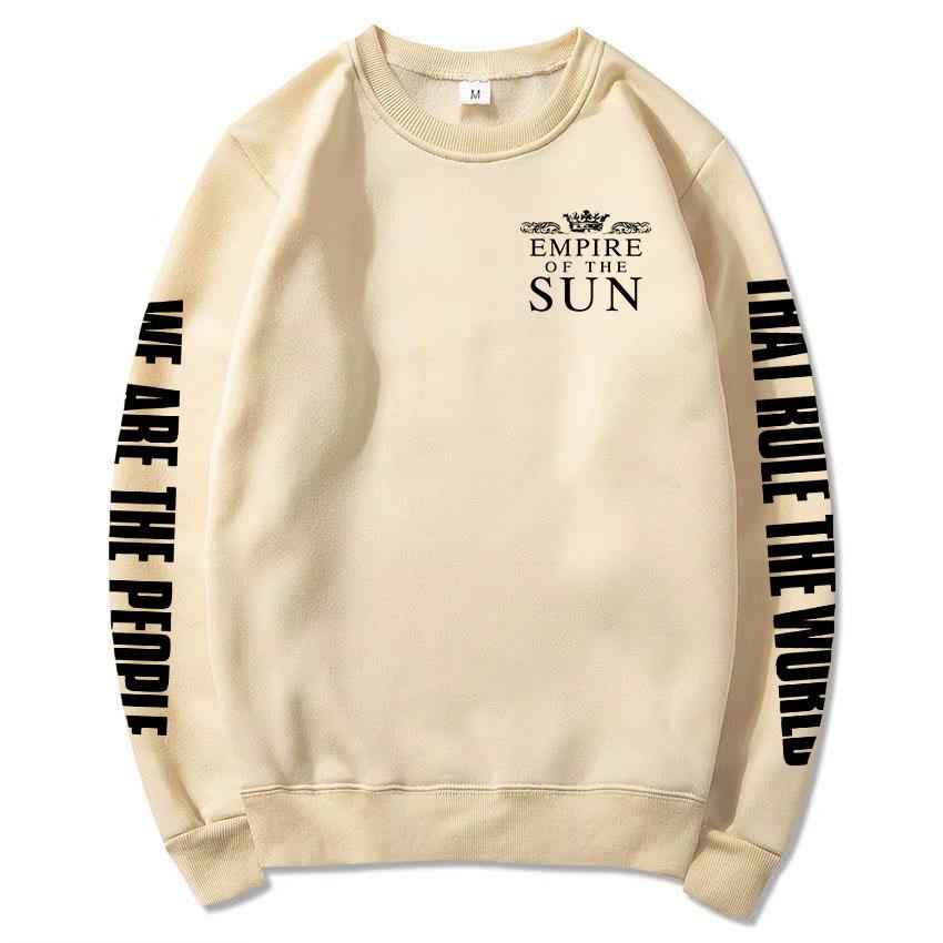 We Are The People Black Long Sleeve Sweatshirt Empire of The Sun Graphic Hoodies Long Sleeve Unisex Clothing