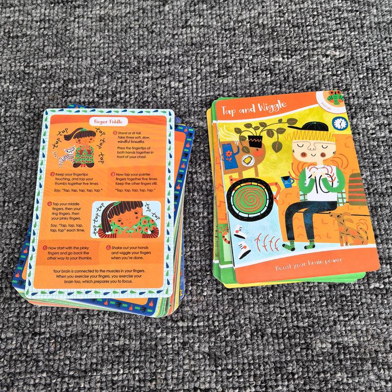 Mindful Kids 50 Mindfulness Activities for Kindness Card Board Game