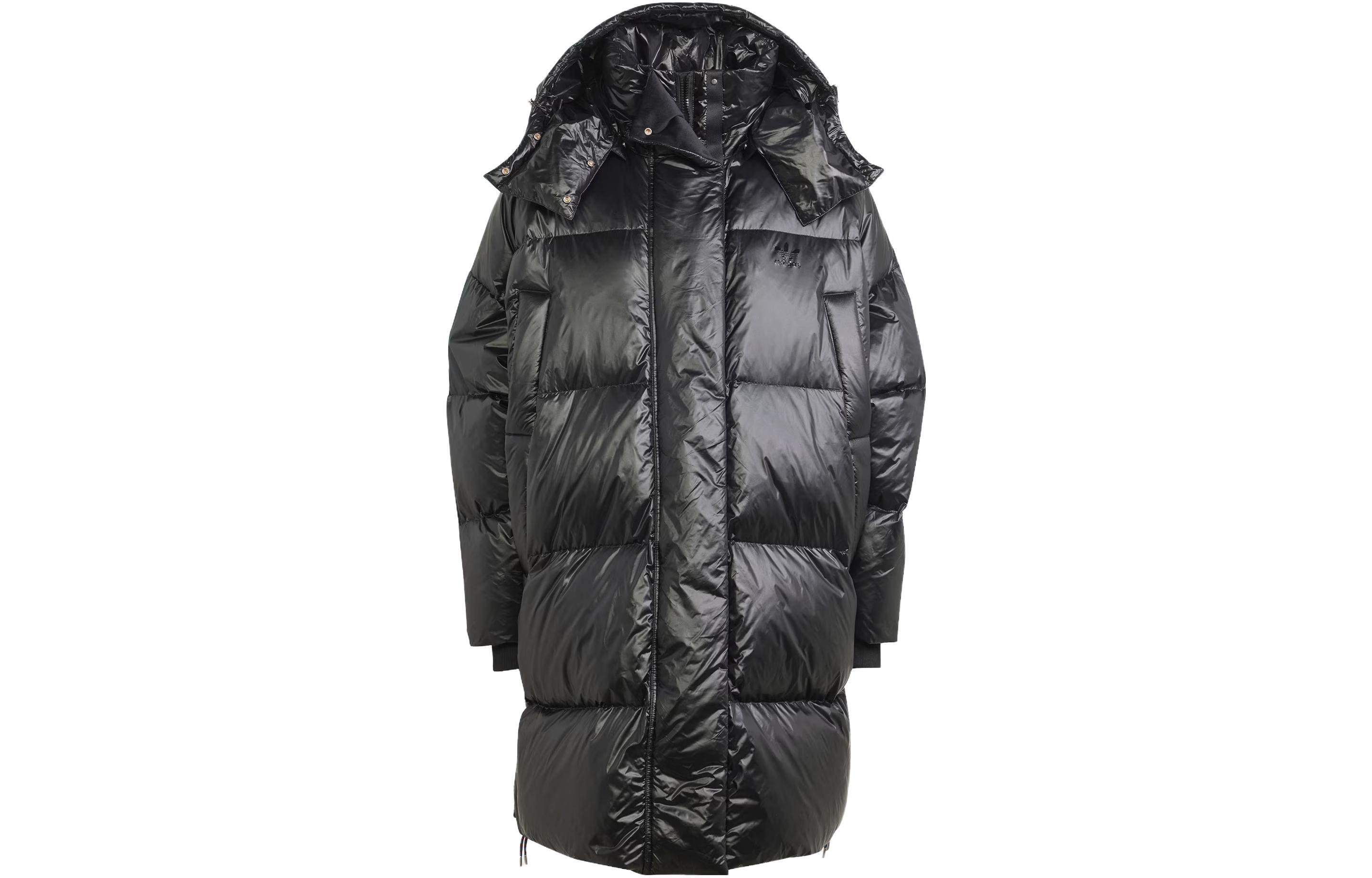 Adidas Originals Stripe-detail Puffer Coat IR7119 M