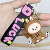 Keychain Labubu Figure Monster Children's for Backpack, Keys 6.5 Cm