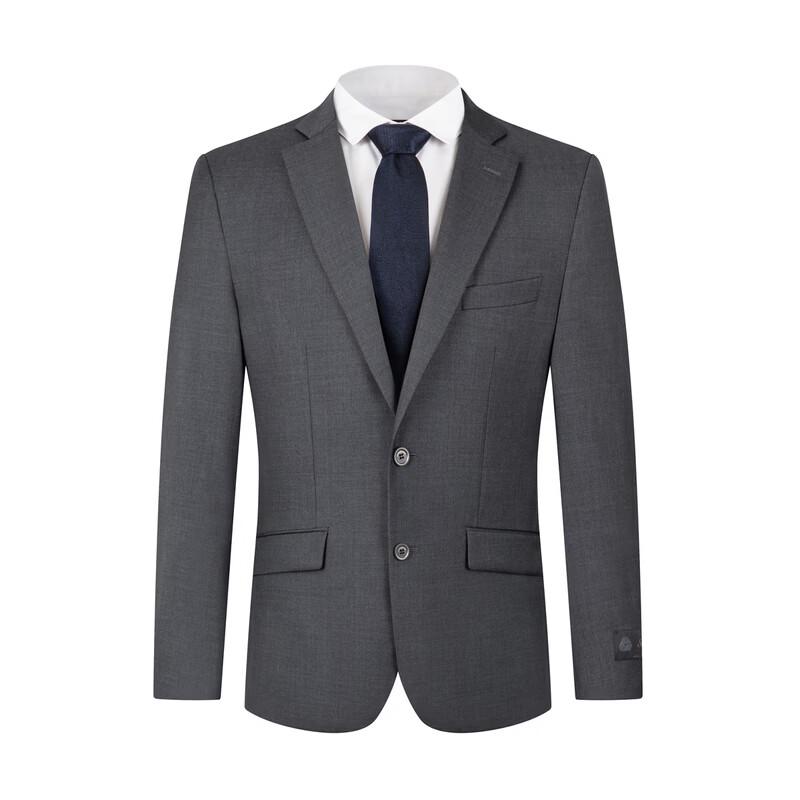 SEVEN Men's Pure Wool Formal Suit