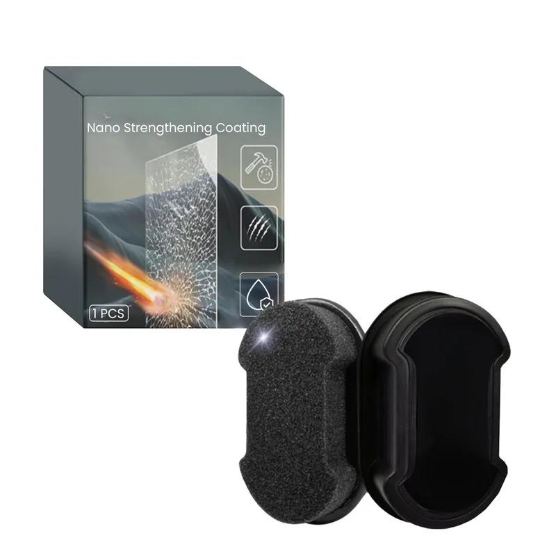 

2 шт. Nano Coat One Way Mirror Nano Coat щетка для чистки стекла губка для стеклоочистителя для окон зеркал в ванной и зеркал заднего вида автомобиля чёрный