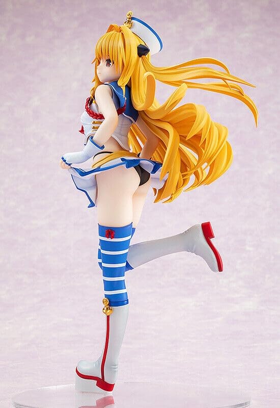 CAworks Golden Darkness Sea Breeze Seaside Scale Plastic Painted Finished Figure K11598 Exclusive Pedestal "To LOVE-Ru Darkness" Ver. 1/7 Etc.