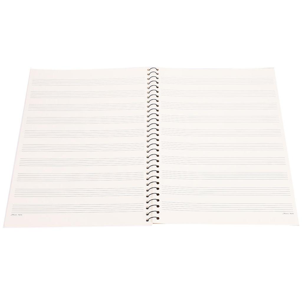Notation Notebook 11 Pages Musical Notation Staff Notebook Music Manuscript Writing Paper