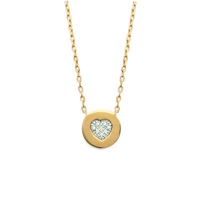 [L0487] - Vergoldete Halskette „Love“