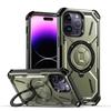 Für iPhone 16 15 14 Plus 13 12 11 Pro Max XR 7 8 Armor Rugged für MagSafe Magnetische Telefonhülle mit Ringhalter-Ständer