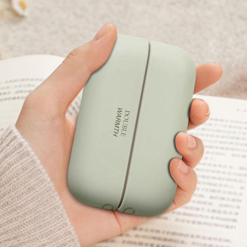 2in1 Magnetic Rechargeable Hand Warmers Electric Portable Handwarmer Long Lastin Safe Heating Warmer PocketHeater Winter Outdoor